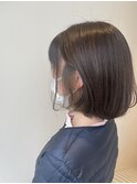 ボブインナーカラー