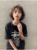 レイヤーボブパーマ