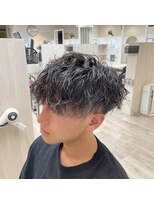 カイノオム 梅田(KAINO HOMME) 波パーマ スパイラル マッシュ 刈り上げ ツーブロック