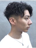 波巻きパーマスパイラルパーマツイストパーマメンズパーマ鹿児島