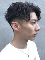 リット×ベリエ(Lit.×belier)&nbsp;波巻きパーマスパイラルパーマツイストパーマメンズパーマ鹿児島