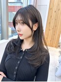 大人可愛いハイレイヤー レイヤーカット ワンカール顔周り