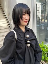 カフ(CAF) CAF松本/ウルフレイヤー/ダークトーンカラー/大阪/心斎橋