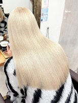 ロア 福岡天神本店(LORE)&nbsp;ダブルカラーベージュカラーケアブリーチカラーハイトーンカラー