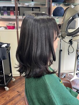 ビール 今泉店(BEER) 【海璃】縮毛矯正でも叶うレイヤー