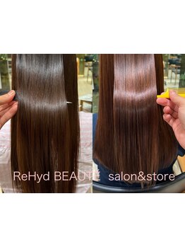 ひと時の輝きでは終わらない。未来まで続く極上の艶感を叶える至高の髪質改善“リハイドプロ”。