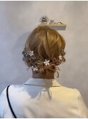 【結婚式・お呼ばれヘアセット】シニオンスタイル☆