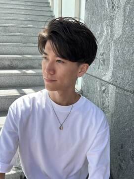 カケル(×.) 大人ニュアンスパイラル/ハンサムショート