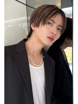 ランズ(LANDS) メンズカット　メッシュカラー【韓国ヘア 大阪 梅田】