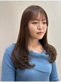韓国風レイヤーカット*髪質改善カラー