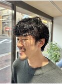 ニュアンスパーマ　ラフパーマ