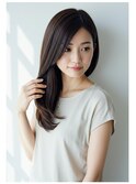 30代40代50代ロングローレイヤー髪質改善酸性ストレート縮毛矯正