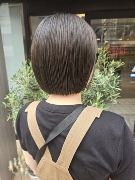 ヴィサージュメゾン(VISAGE maison) オリーブブラウン×ボブ