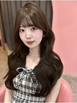 ボタン シブヤ(VOTAN SHIBUYA) ブラウン/韓国ヘア/渋谷/レイヤー/顔まわり