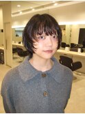 ショートウルフ/レイヤーカット/マッシュショート/高円寺/atsumi