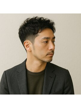 スープレックス ヘアーデザイン(SOUPREX HAIR DESIGN) 大人メンズ刈り上げナチュラルパーマ　20代 30代 40代 50代 60代