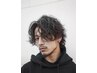 【メンズ】カット+ ツイストスパイラル+ヘッドスパ(15分)