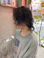 ムード カナザワ(mood kanazawa)&nbsp;ミディアムウルフ/サーフカール