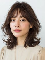 マオリ ホアロハ バイ アヌエヌエ(maoli hoaloha by anuenue)&nbsp;★ボブレイヤーカット/顔周りレイヤー/白髪ぼかし/髪質改善