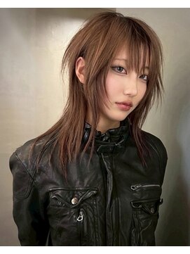 ハコ プラス(HACO+) 【Haco+】Nova_ナチュラルブラウン_レイヤーカット