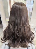 髪質改善カラー×ショコラグレージュ