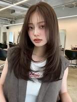 ノイズオオサカ 天王寺店(NOISM OSAKA)&nbsp;ミディアムレイヤーカットハッシュカットウルフボブウルフカット