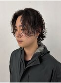 柏 メンズパーマ ニュアンスサーフボブ