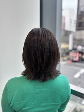 エアー 銀座タワー(AIR) 【藤本】くびれヘア ミディアム
