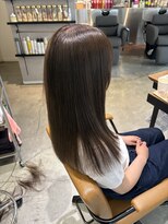 アヴァンスアンス 広島袋町店(AVANCE.ens)&nbsp;グレージュカラーとブリーチ