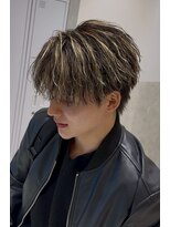 ノイ(NOI)&nbsp;ハイライトブリーチツイスパ波巻きシャドウパーマフェザーパーマ