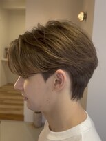 ボーイ(BOY) 毛流れ大人センターパート/ニュアンスパーマ/名古屋/栄