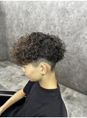 スペインカール/波巻きパーマ/スパイラル/ツイストスパイラル