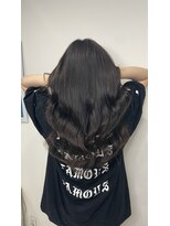 ヘアーデザイン ジェルム(Hair Design germe)&nbsp;清楚系黒髪ロングをプルエクステで！ #しのだスペシャル