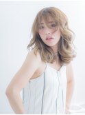 《Barretta○蒲田》☆外国人風☆グレージュミディ☆