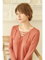 ルチア(HAIR&MAKE LUCIA)&nbsp;（ＬＵＣＩＡ江坂）☆大人かわいいナチュラル小顔ショート☆