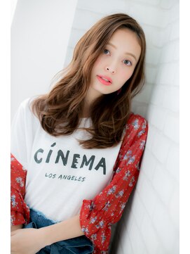 ローマ ギンザ(ROMA Ginza) 『ROMA』大人可愛い無造作ナチュラルカール センターパート