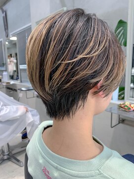 テトヘアー(teto hair) ハンサムショート、エッジショート、マニッシュショート
