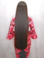 ジーナ(JINA) ●新しい自分との出会い♪大人の上品暗髪ストレート【髪質改善】