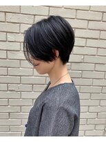 チックタック モーガン モデル(TICK-TOCK MORGAN Model)&nbsp;ゲストスナップ【前下がりハンサムショート】