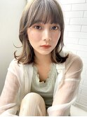 【サングース東海林】シースルーバング×涼しげヘア