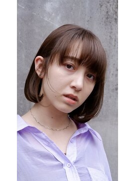 ラウレア(LAULEA) ワンカールボブパーマ×透明感艶カラー/10代20代30代