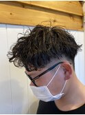 【波パーマ】ショートスタイルでもできる波パーマ 伊久美style