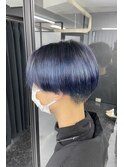 ~メンズグラデーションブルー~ 【Ria 大阪 梅田】
