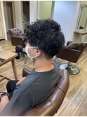 スパイラルパーマ マッシュパーマ 前髪パーマ