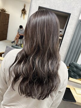 リベストバイジェービー 稲毛(li best. byjb) グレージュカラー/ボブウルフ/黒髪/ココアベージュ[稲毛/稲毛駅]