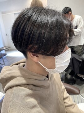 トパ(topa) 前下がりセンターパート