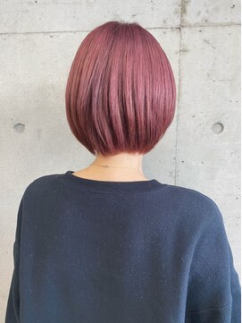ヘアールーム プリズム(Hair room Prism) ピンクショート