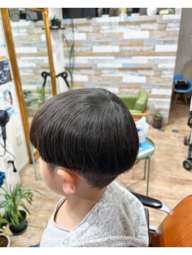 ハウオリ ヘアーワークス(Hauoli hair works) ツーブロック×マッシュ