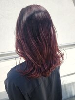 ゴットラトゥール(GOTTO LATOUR)&nbsp;韓国風ゆる巻きチェリーレッドブラウンカラー☆グラデーション