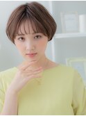 大人かわいいナチュラルマッシュショートTb4上尾20代30代40代